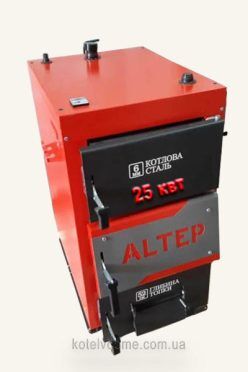 Твердопаливні котли 25 квт. Всі Ціни Altep Compact