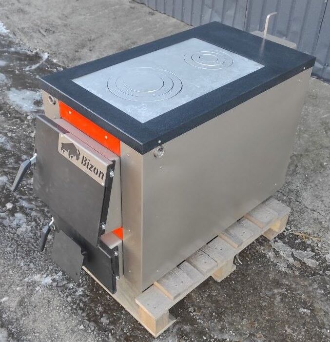 Bizon M200P2 Котел Бізон М250П Термо з плитою