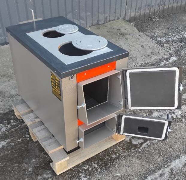 Bizon M200P termo kotel Котел Бізон М200П з плитою Термо