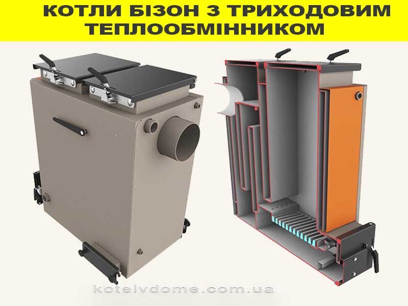 Твердопаливні котли Львів. Купити Bizon FS Trio 18