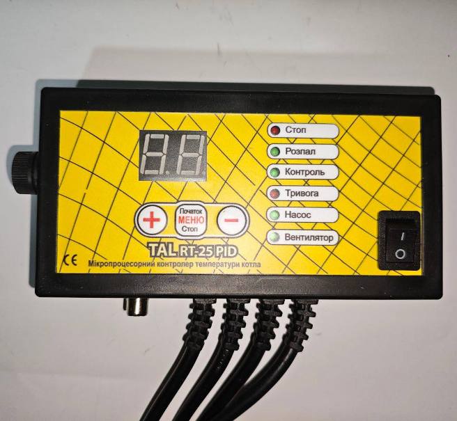 Avtomatika4 tal RT25 Контролер для твердопаливних котлів TAL RT-25 PID