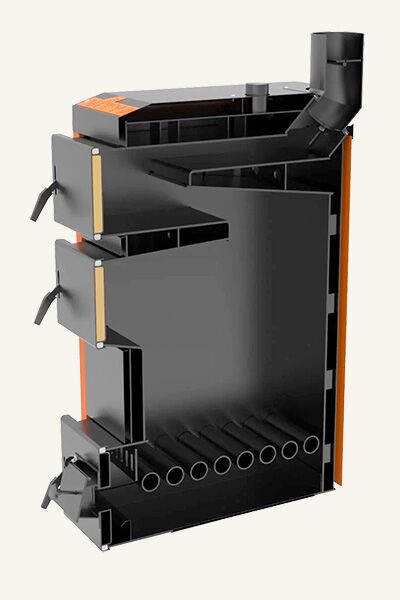 Kotel Vitaz Komfort7 Котел Витязь Comfort вихід димоходу вверх7
